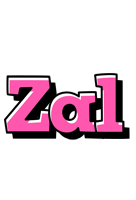 Zal girlish logo