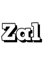 Zal snowing logo