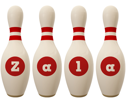 Zala bowling-pin logo