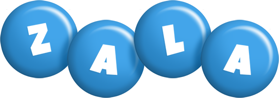 Zala candy-blue logo