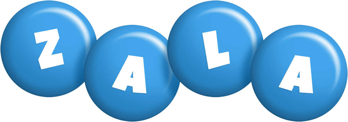 Zala candy-blue logo