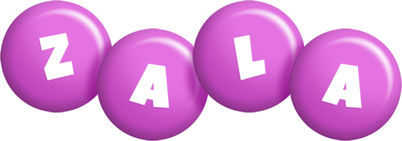 Zala candy-purple logo