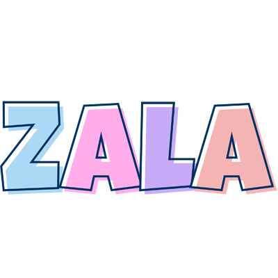 Zala pastel logo