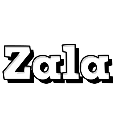 Zala snowing logo