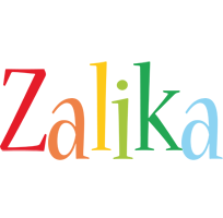 Zalika birthday logo