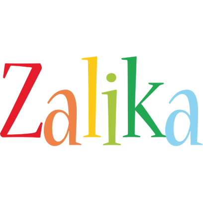Zalika birthday logo