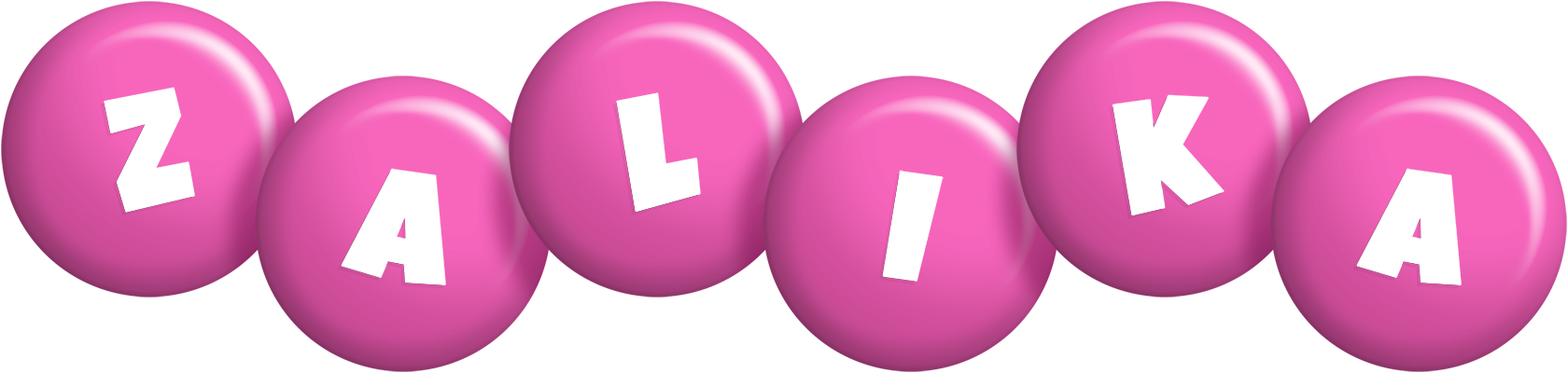 Zalika candy-pink logo
