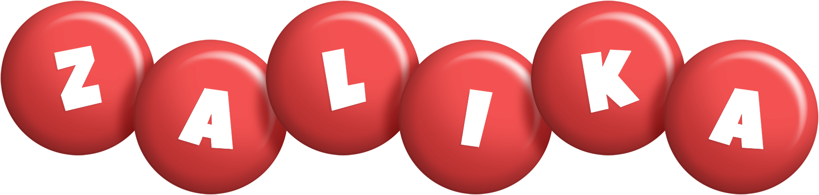 Zalika candy-red logo