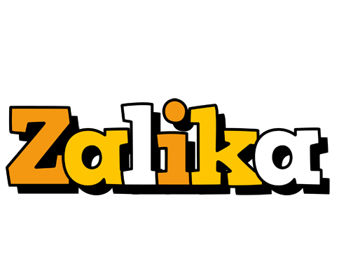 Zalika cartoon logo