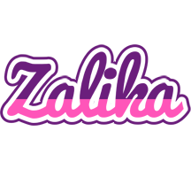 Zalika cheerful logo