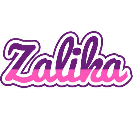 Zalika cheerful logo