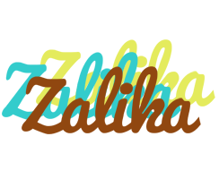 Zalika cupcake logo