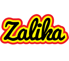 Zalika flaming logo