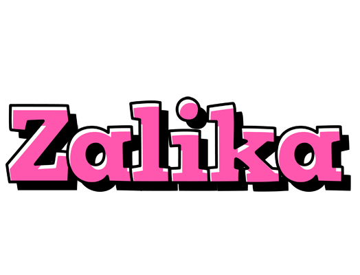 Zalika girlish logo