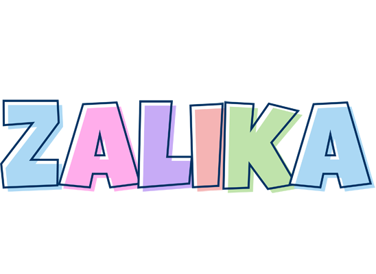 Zalika pastel logo