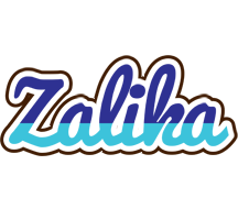 Zalika raining logo