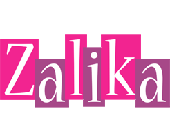 Zalika whine logo