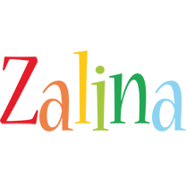 Zalina birthday logo