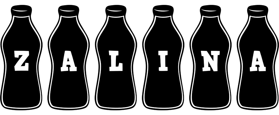 Zalina bottle logo