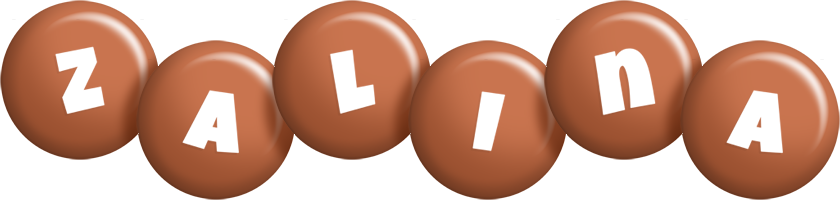 Zalina candy-brown logo