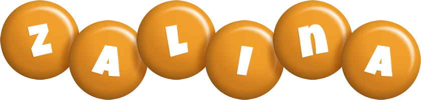 Zalina candy-orange logo