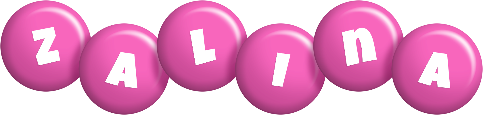 Zalina candy-pink logo