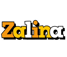 Zalina cartoon logo