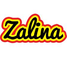 Zalina flaming logo