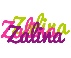 Zalina flowers logo