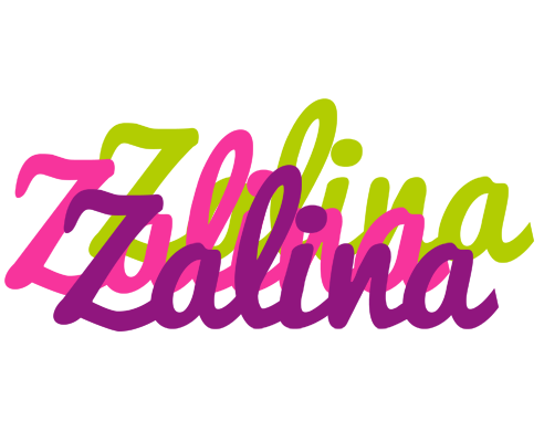 Zalina flowers logo