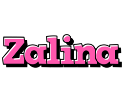 Zalina girlish logo