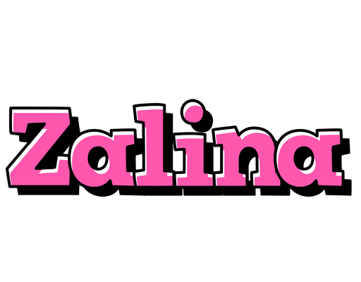 Zalina girlish logo