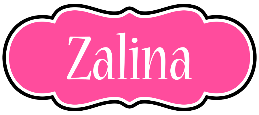 Zalina invitation logo