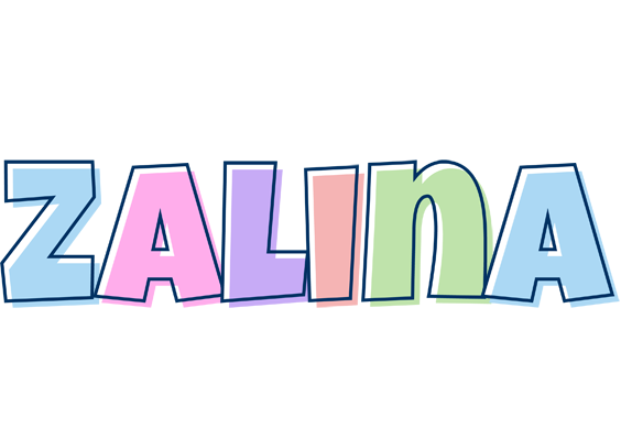 Zalina pastel logo