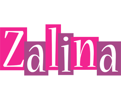 Zalina whine logo