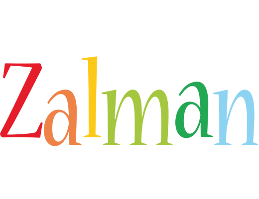 Zalman birthday logo