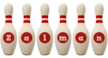 Zalman bowling-pin logo