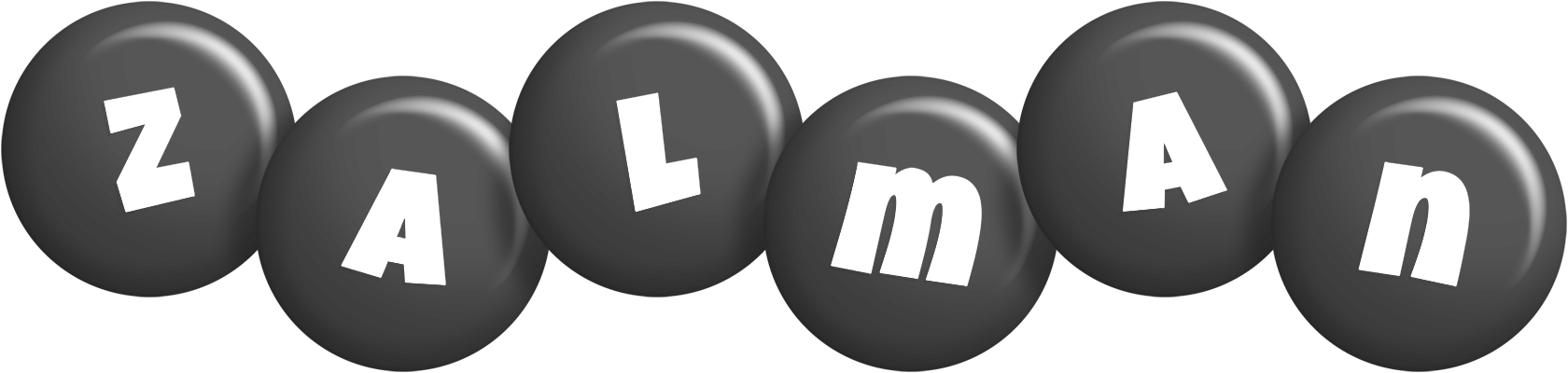 Zalman candy-black logo