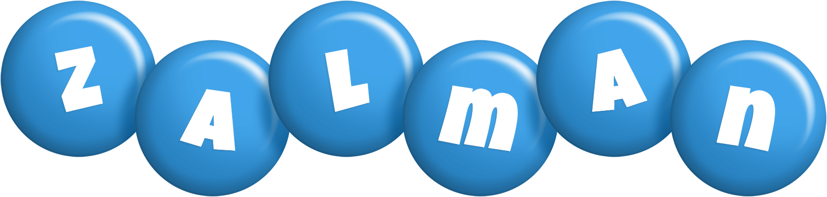 Zalman candy-blue logo