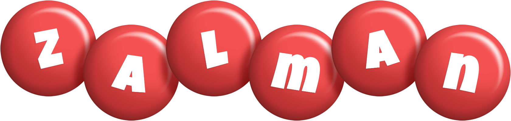 Zalman candy-red logo