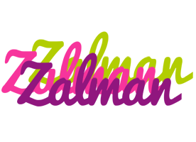 Zalman flowers logo