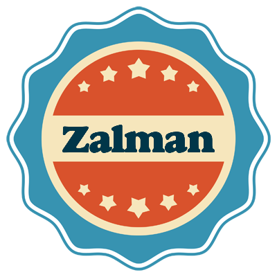 Zalman labels logo