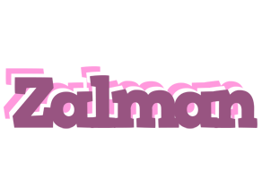 Zalman relaxing logo