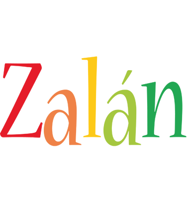 Zalán birthday logo