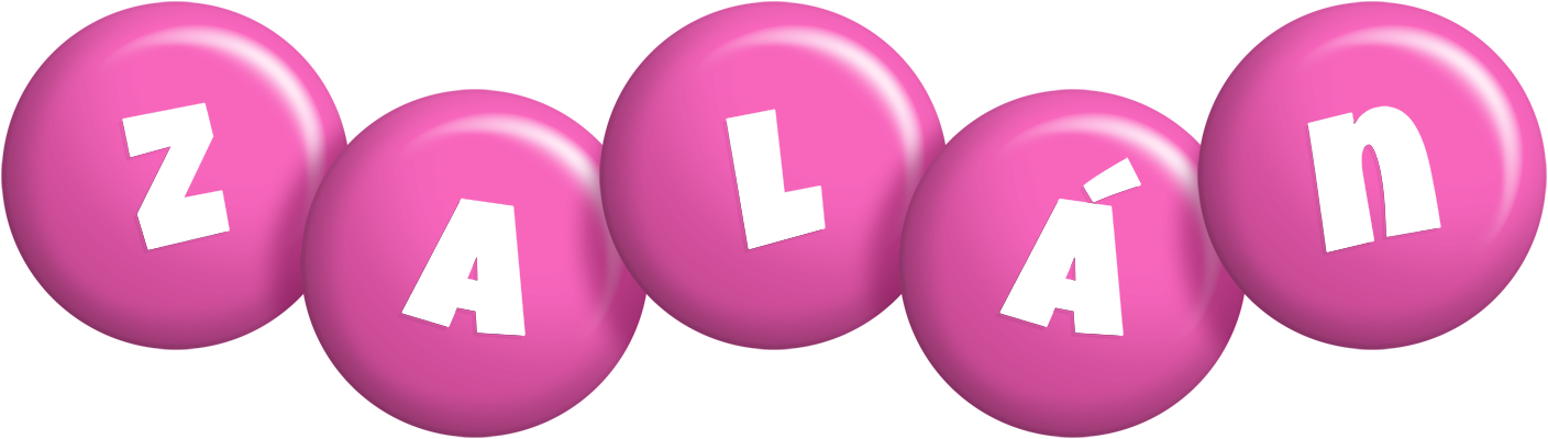 Zalán candy-pink logo