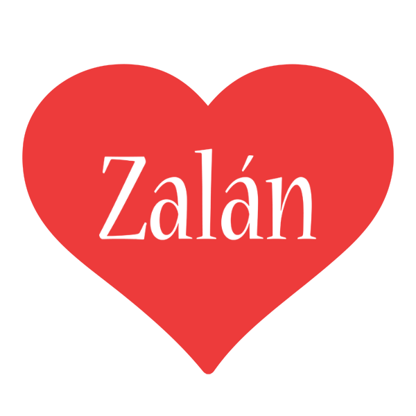 Zalán love logo
