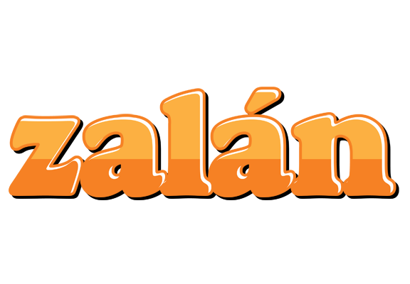 Zalán orange logo