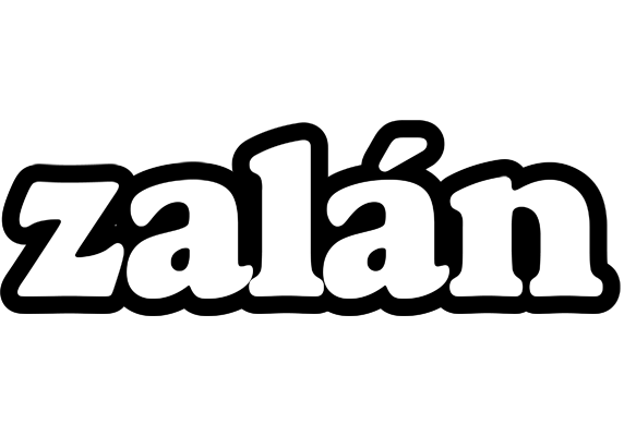 Zalán panda logo