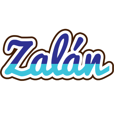 Zalán raining logo