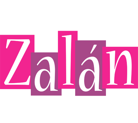 Zalán whine logo
